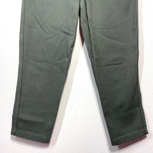 Anine Bing Logan Pant Green XS Q139 - Picture 6 of 10